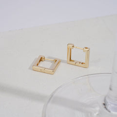 14K Gold Plated Hoop Earrings Set - 3 Sizes (14/17/20mm) Hypoallergenic, Tarnish Resistant & Stackable for Daily Luxury - TZ3
